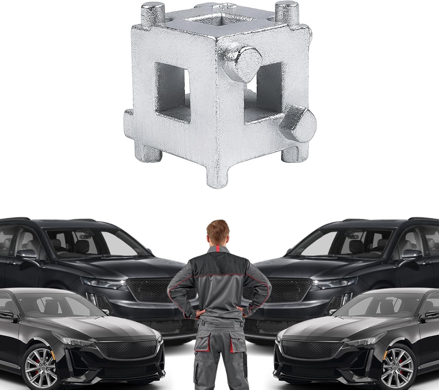 Car Brake Caliper Compression Tool Universal Steel Brake Piston Compressor Kit