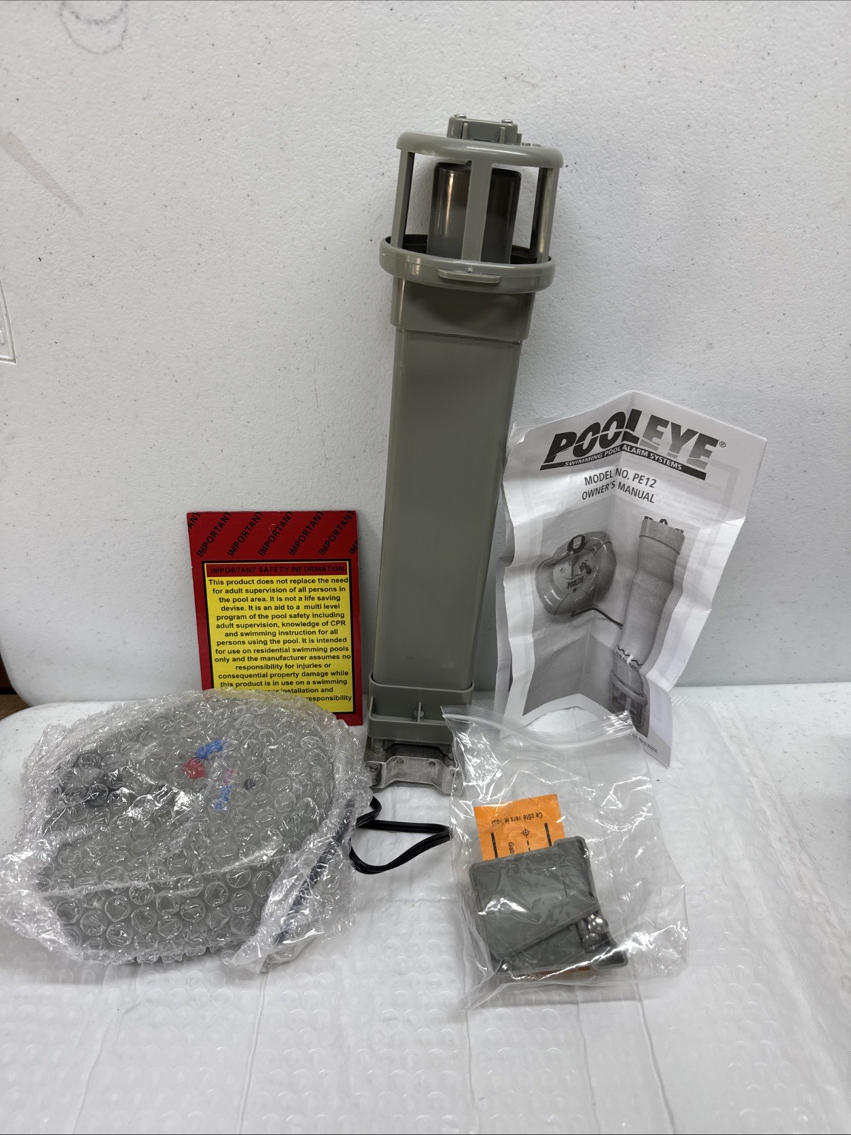 PoolEye Abov Ground Pool Immersion Alarm New Open Box SHIPS SAME DAY