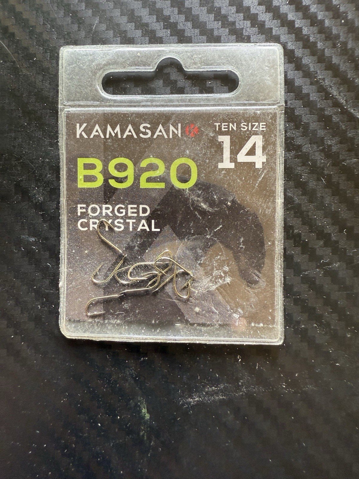 Kamasan B920 Forged Crystal Barbed SPADE END Hooks All Sizes Available. Free P&P