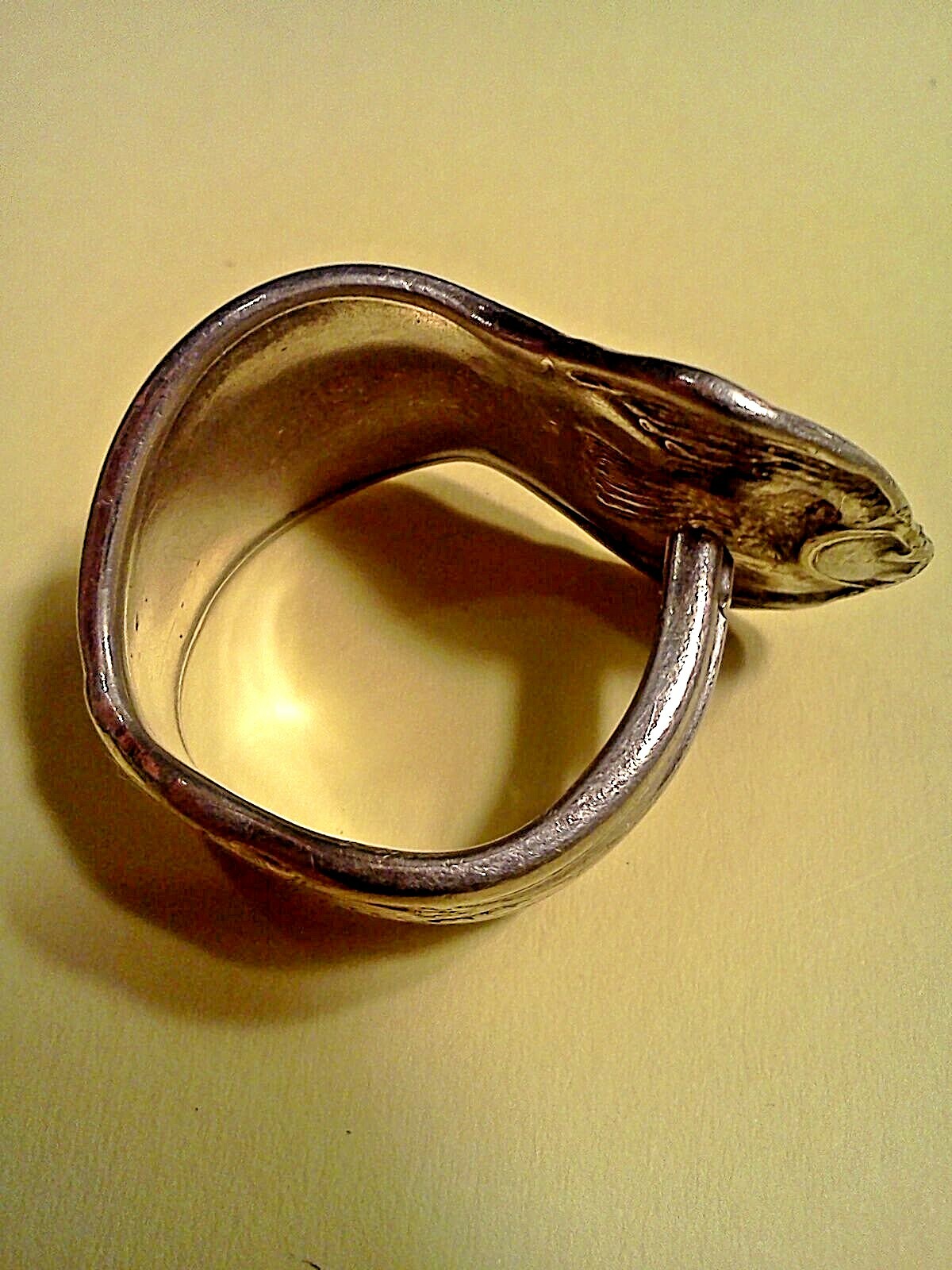 Vintage Maryland Silver Spoon Ring