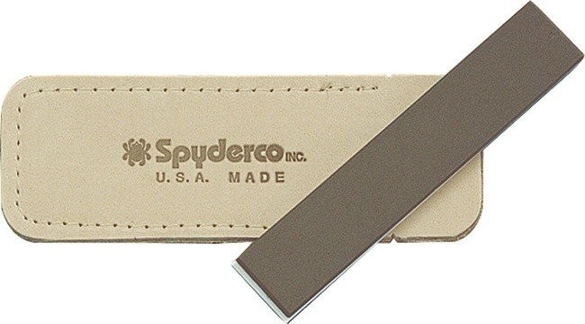 Spyderco Double Stuff Fine Medium Grit Knife Pocket Sharpening Stone - 303MF