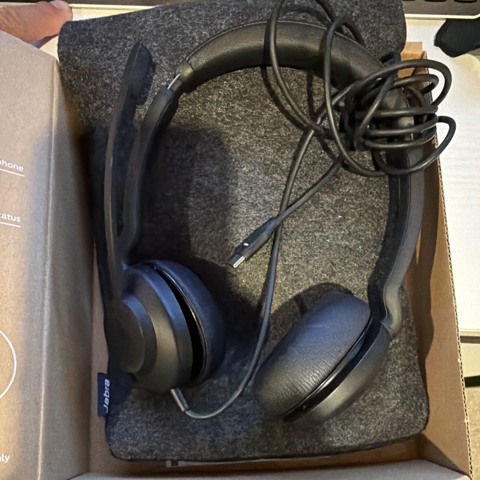 Jabra Evolve2 30 SE USB-C Stereo Headset Boom Mic Black MPN 23189-999-879