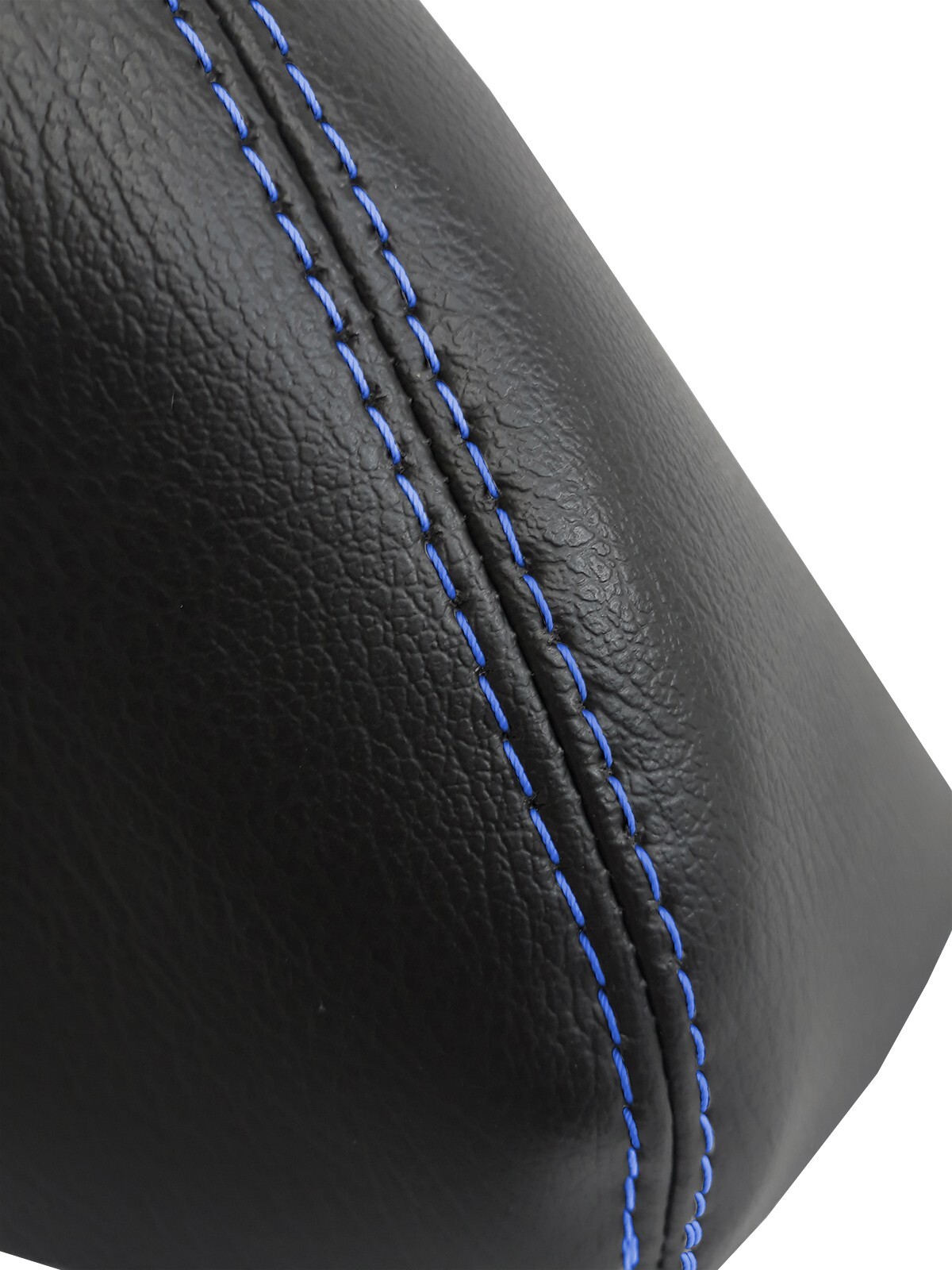 Fits 07-15 Audi Q7 Synthetic Leather Automatic Shift Boot Blue Stitch
