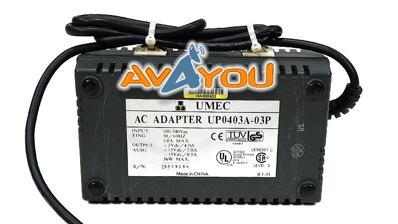 Genuine UMEC UP0403A-03P Triple Voltage Power Supply for RTS KP-32 + 5V +15V 42W