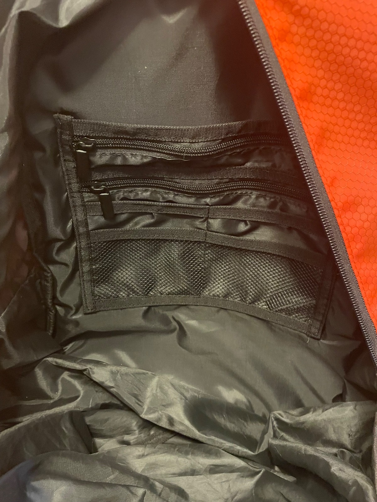 HIMAL backpack blaze orange large multi pockets, excellent condition