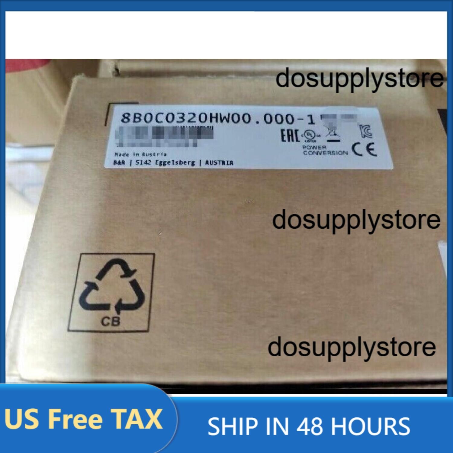 US Free TAX B&R new 8B0C0320HW00.000-1 DHL/UPS/FedEx Express shipping
