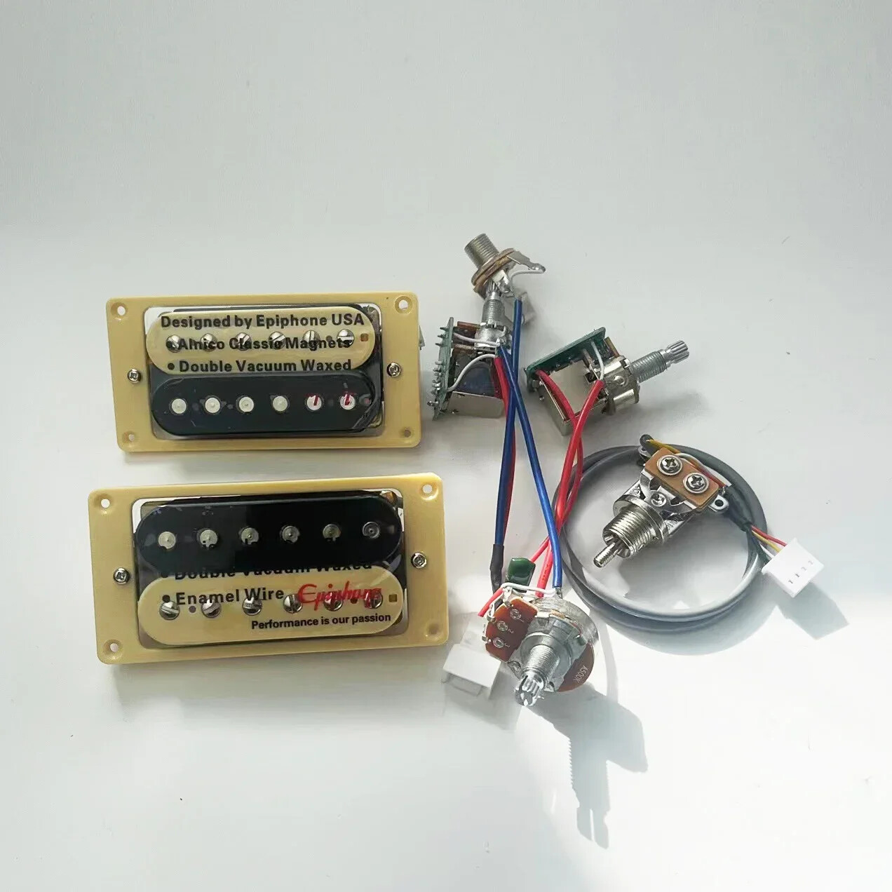 Guitar Pickup   Humbucker  4C with 2V1T Wiring Harness