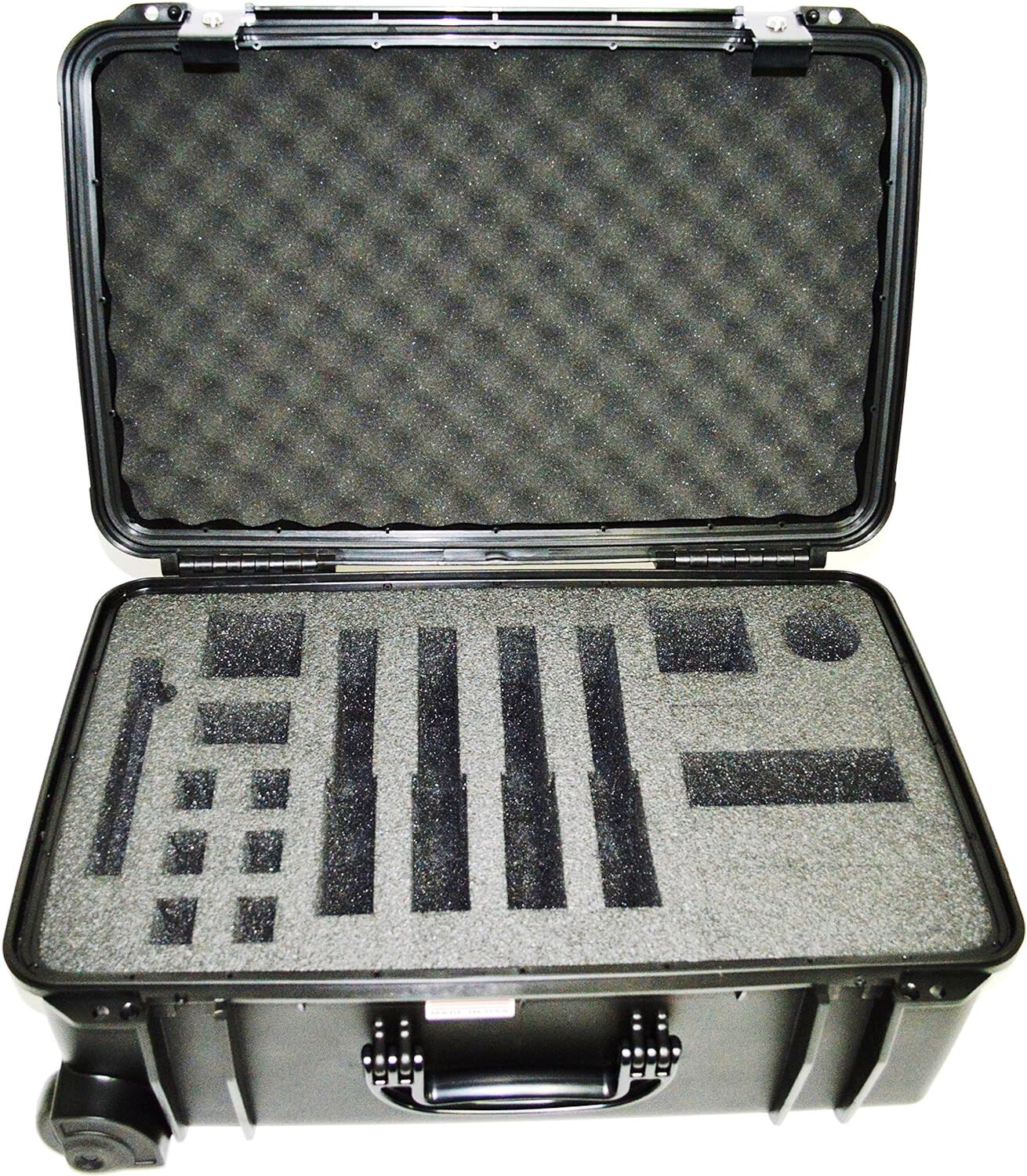 Quick Fire QF920RBKL Rolling Pistol Case Watertight w/ Locks: LARGE CAPACITY