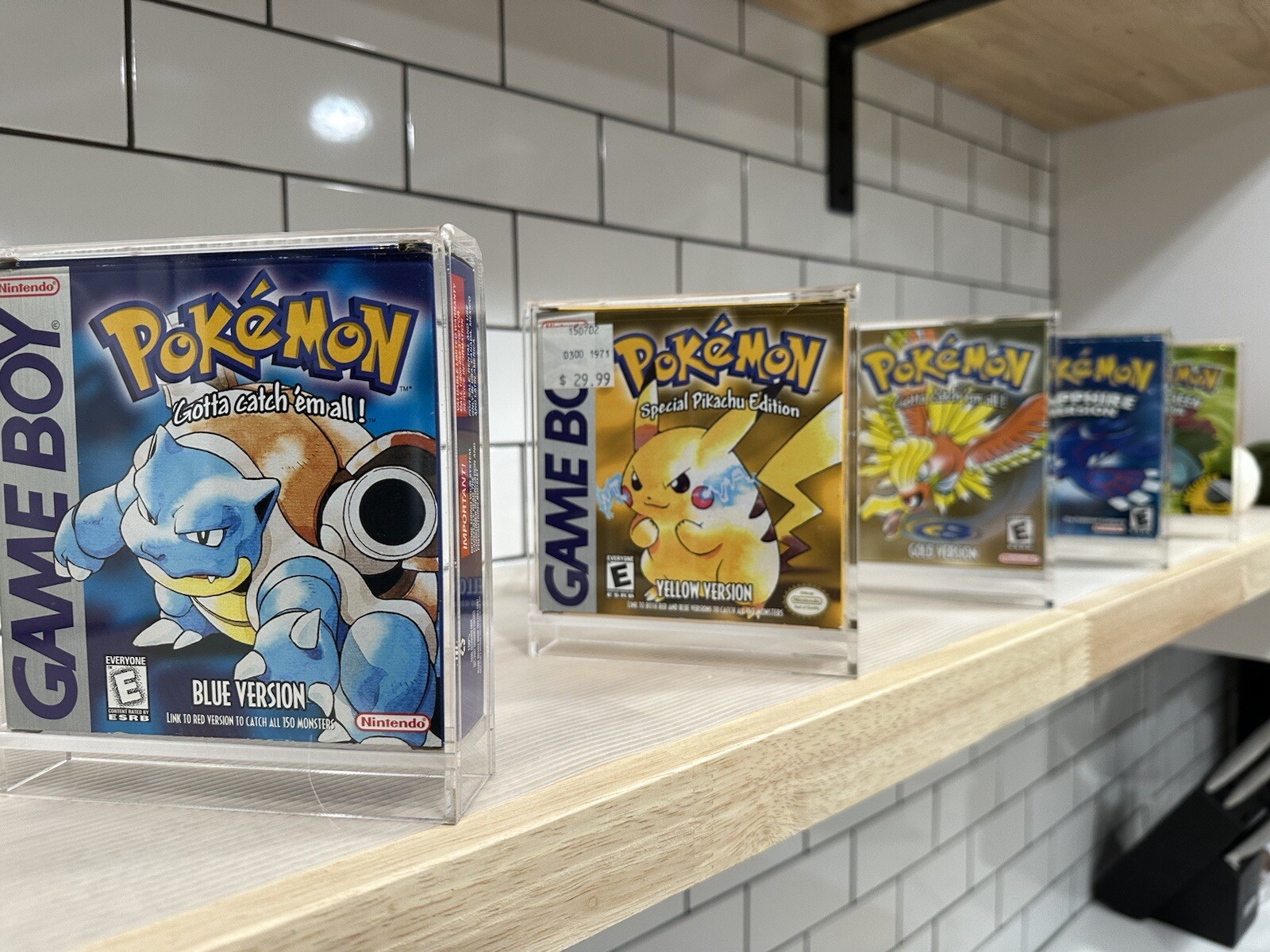 Gameboy Game UV Protective Acrylic Case