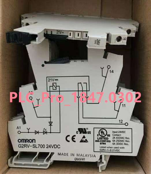G2RVSL700 1PC NEW FOR Omron G2RV-SL700 24VDC Relay Socket  Fast delivery
