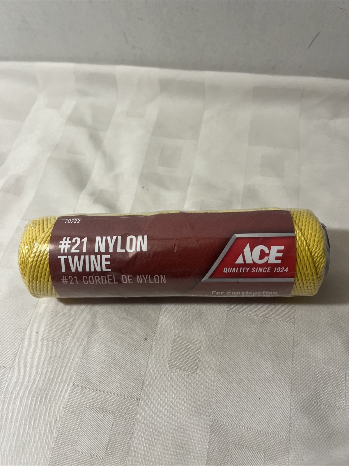 Sealed 215 ‘ Roll Of #21 Nylon Twine For Construction/ Landscaping