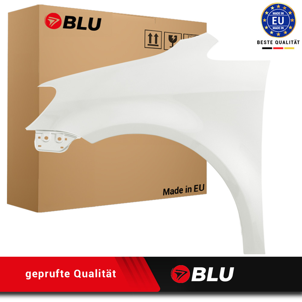 Fender For VW Touran 1T3 LB9A Left White 10-15 Front Painted New