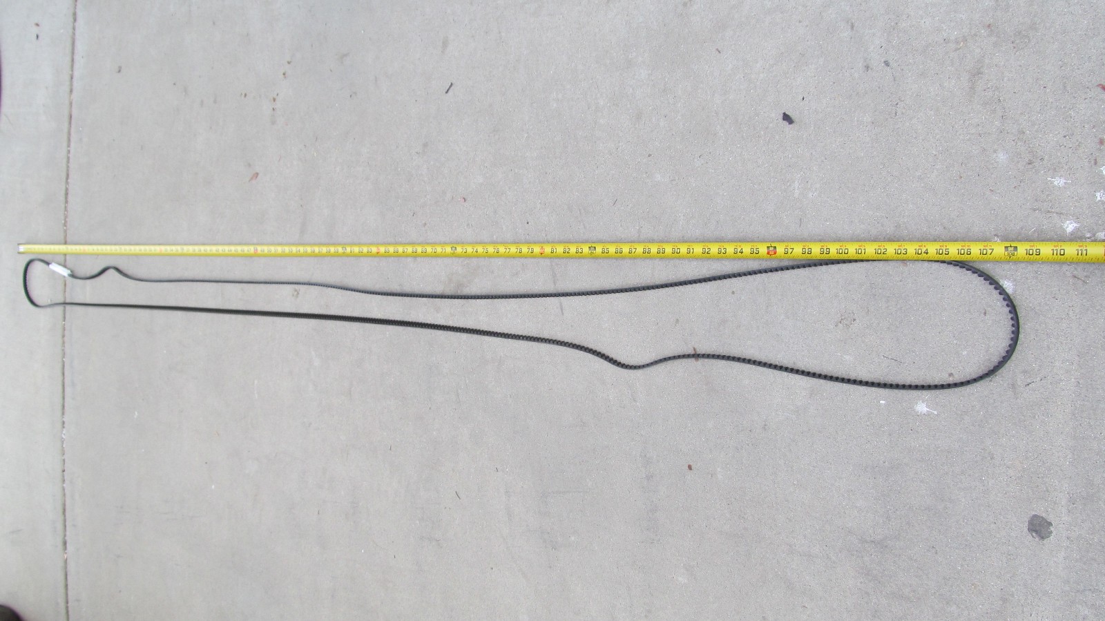Genie SilentMax 1000 belt drive model 3042 parts: 9-foot belt & pulley sprocket