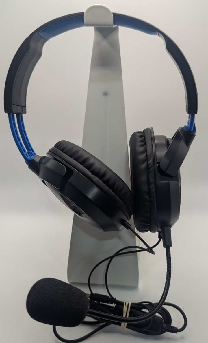 Turtle Beach - Ear Force Recon 50P Stereo Gaming Headset - Black/Blue Tested