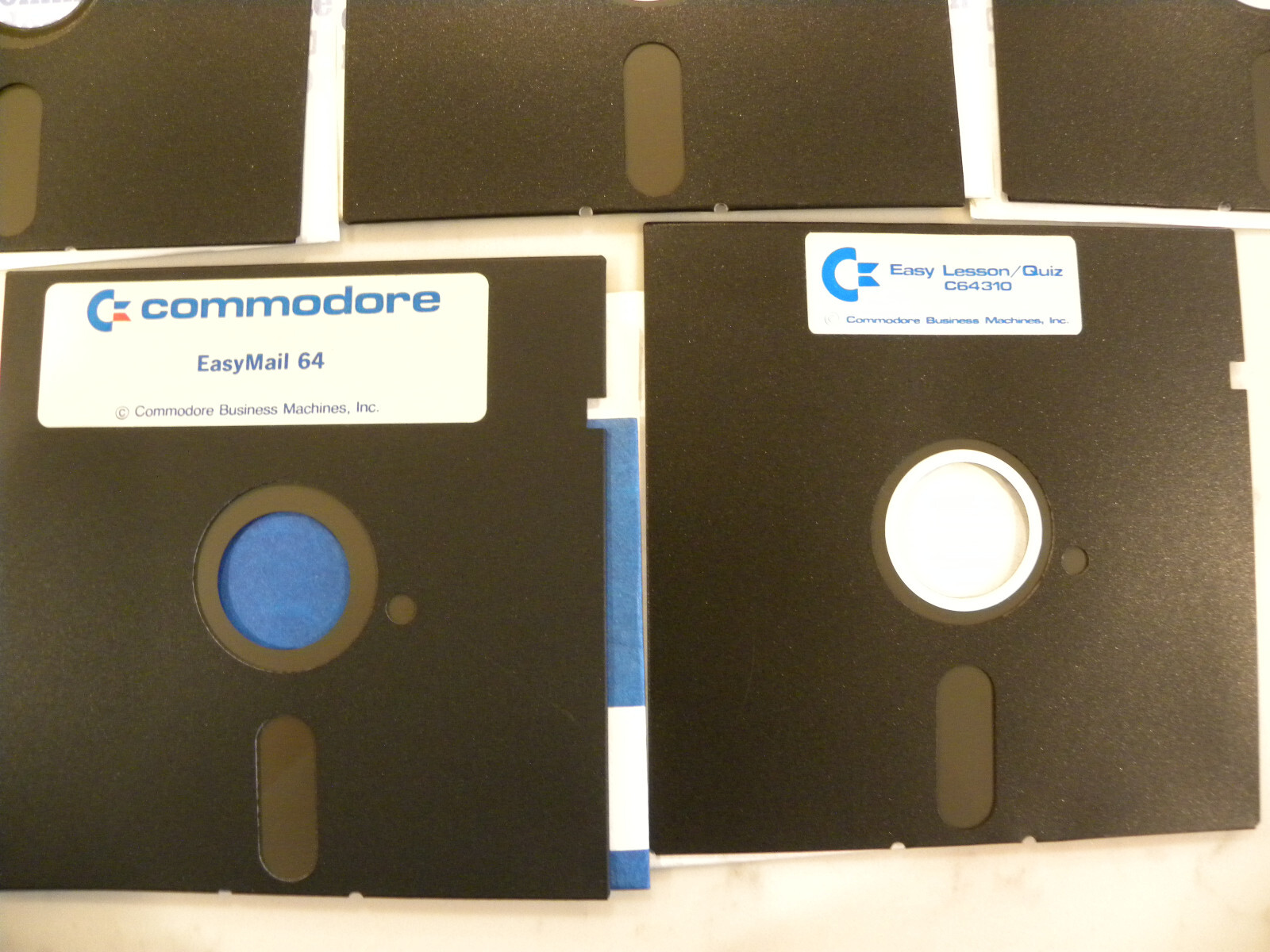 Commodore 64 Application Software Lot Easy Mail Business C64/128/64C/SX64/128DCR