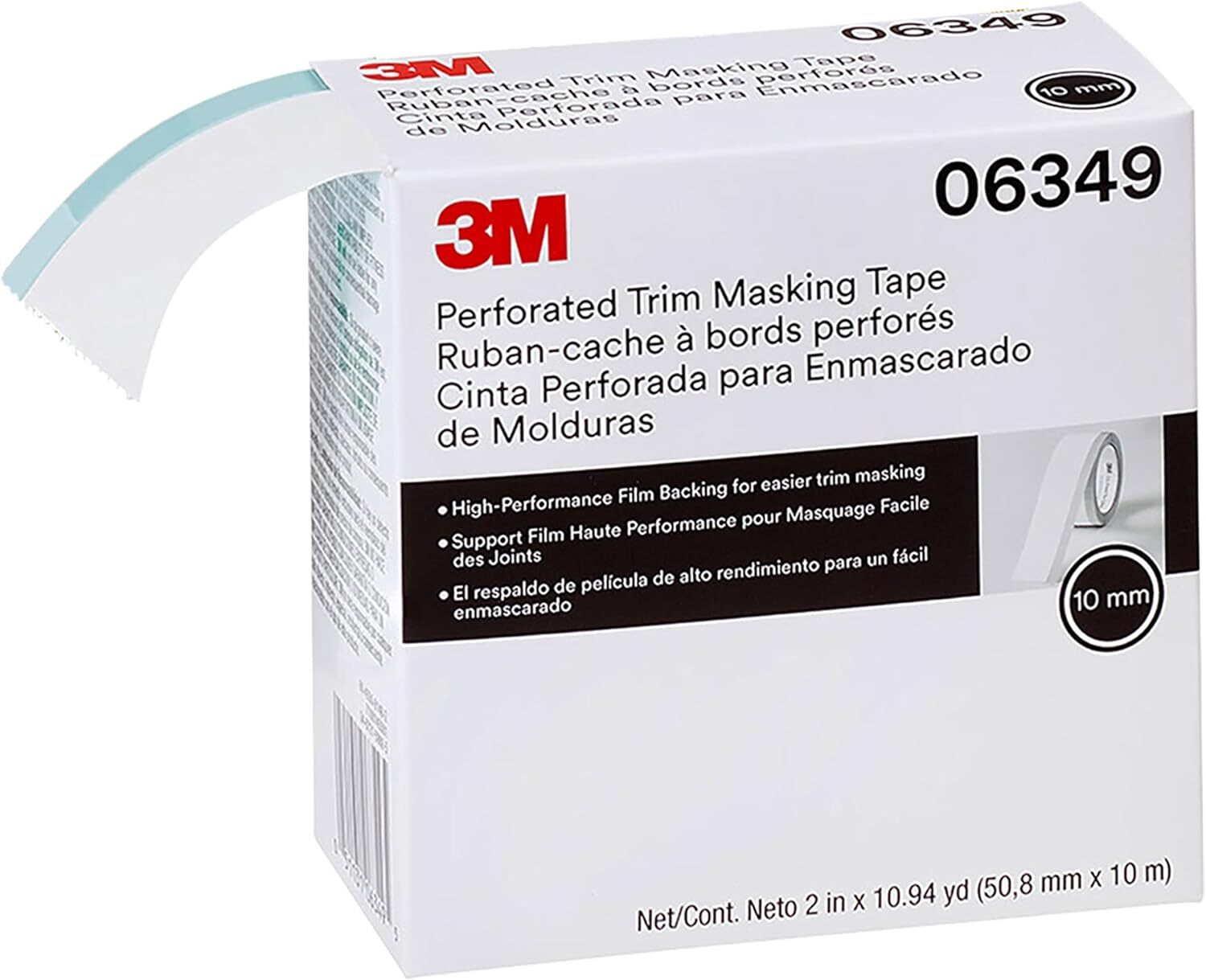 3M 6349 Trim Masking Tape 06349 50.8 mm x 10 m