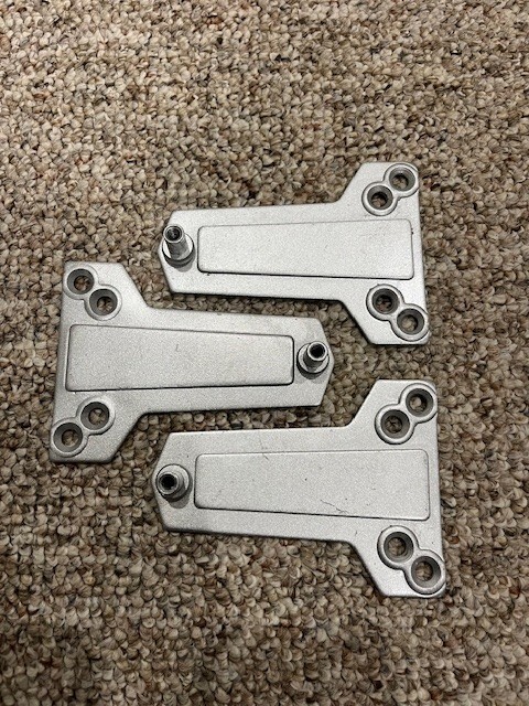 3 Hager 099140 5900 Parallel Arm Bracket for 5200, 5300, and 5400 Series closers
