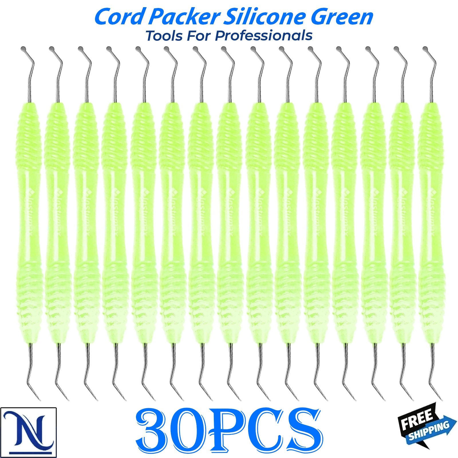 Professional Dental Cord Packer Small Tip Atraumatic Gingival Tool