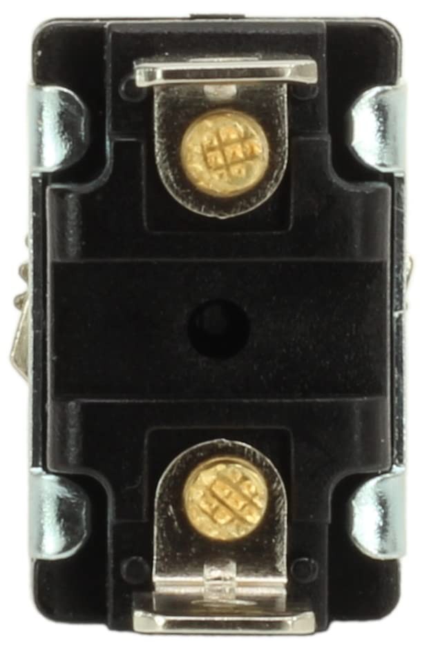 Fastronix AC/DC Momentary Push Button Switch with 14-16 ga. Terminals Red
