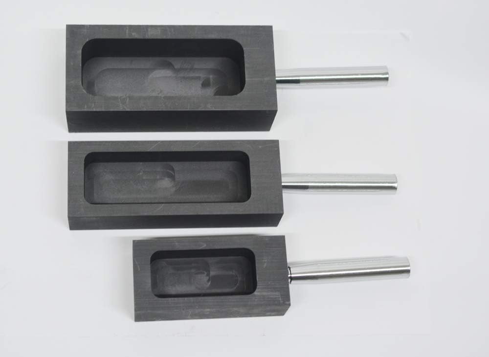 Graphite Ingot Mold 2000g for Melting Gold Silver