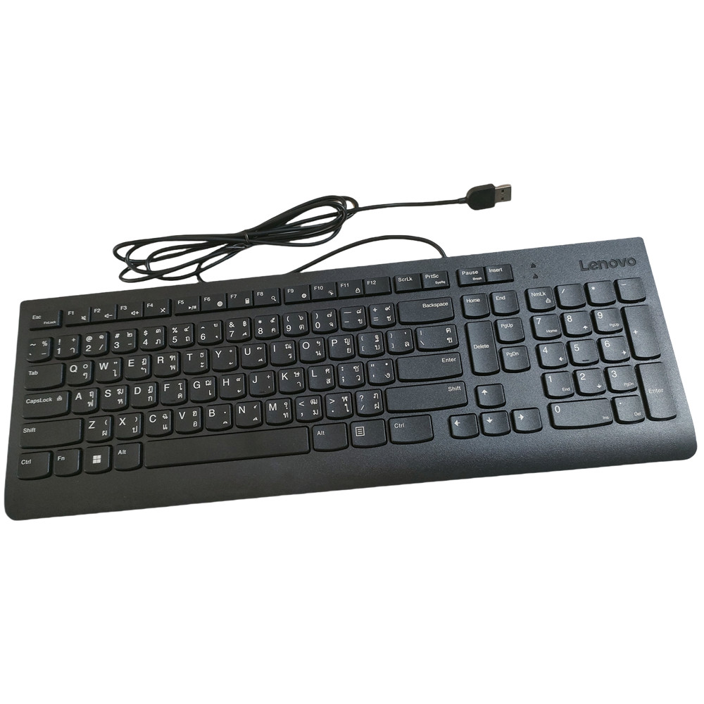 Thai layout USB wired keyboard for Lenovo SK-8823