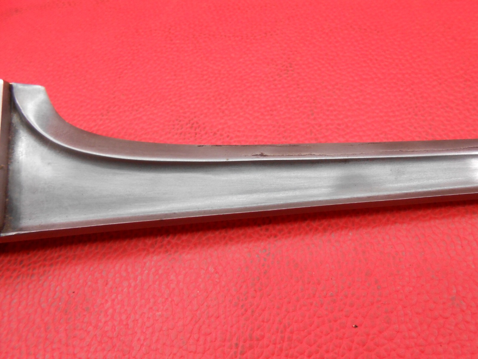 18th Century Indian Mughal Islamic Pesh Kabz Dagger Wootz Blade Bone grip F283