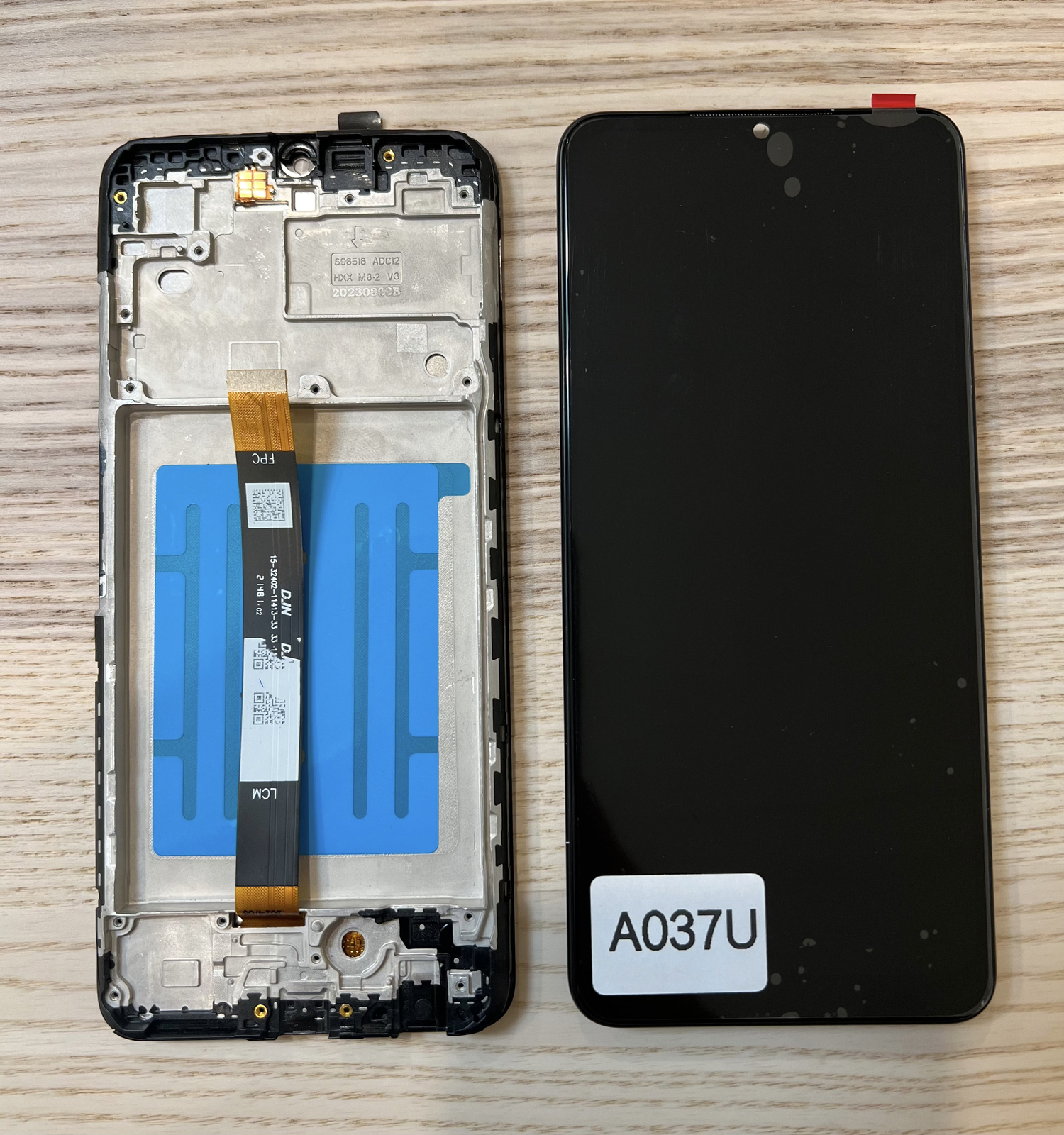 Samsung A03S, A037U, A125, A135, A136U, A156,A21, A326, M02S LCD with frame