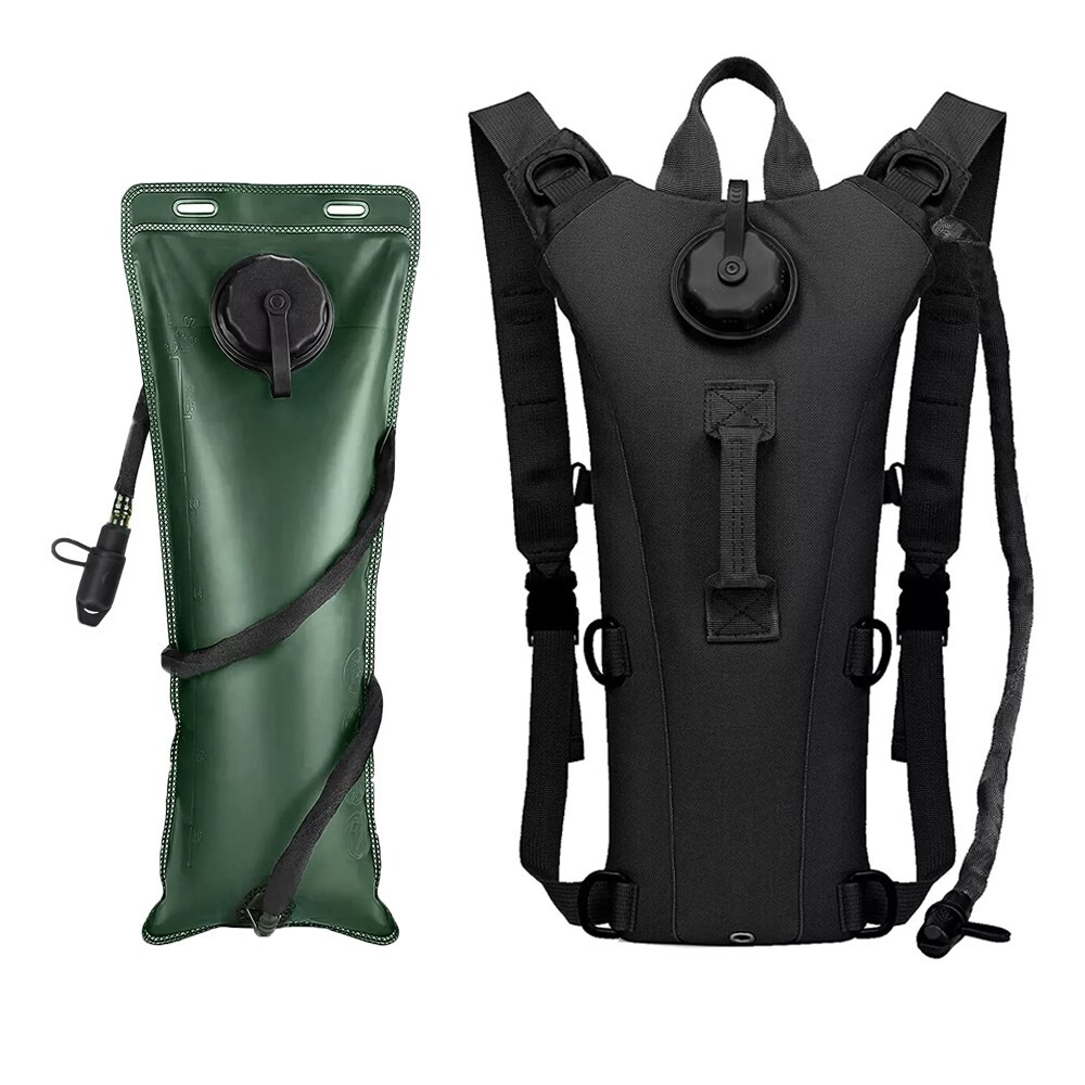 Hydration Backpack 3L Water Bladder Bag Lightweight Pack Cycling Camping Hiking