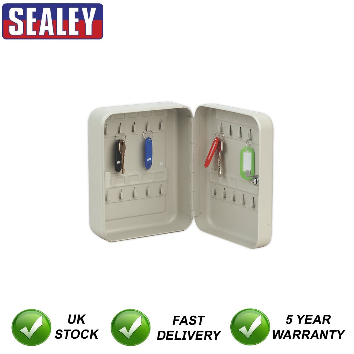 Sealey Key Cabinet with 20 Key Tags SKC20
