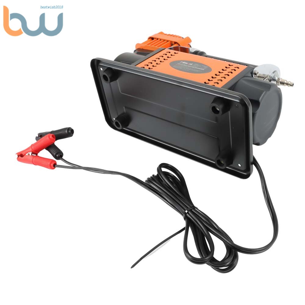 Heavy Duty Electric Air Tire Pump 12V Inflator Auto Car Truck Compressor Portabl