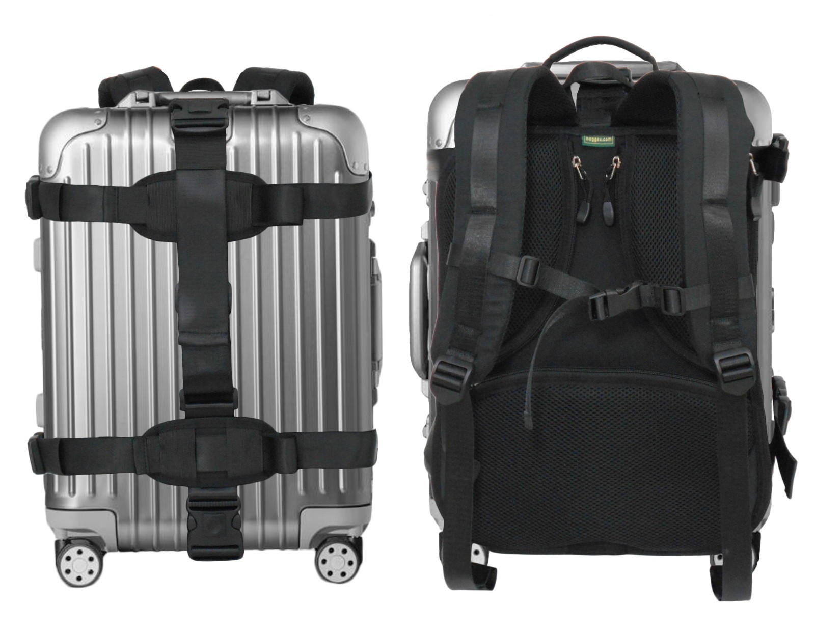 Hardcase / Carry On Trolley Luggage Backpack Conversion System Adjustable Straps