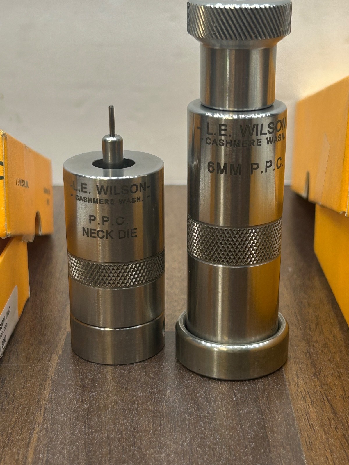LE Wilson 6mm PPC Bushing Neck Sizing Die Chamber Type Seating Die