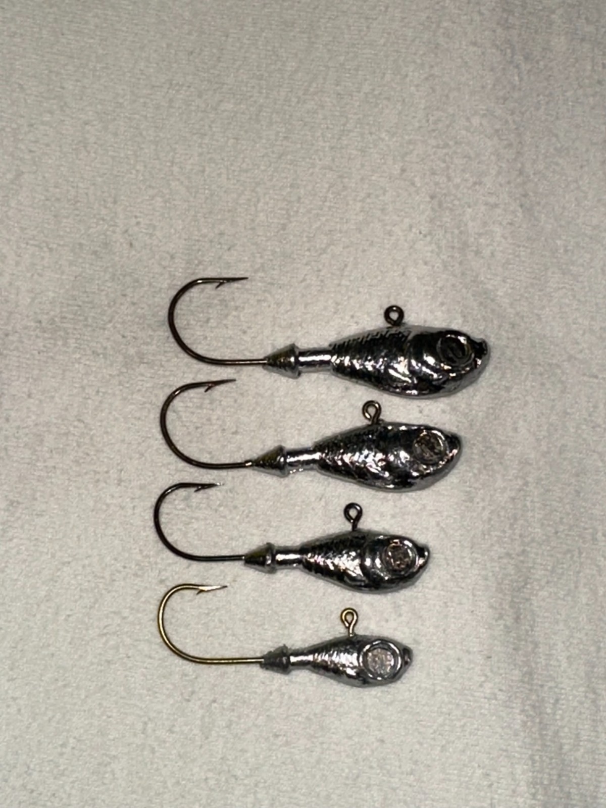 Ultra Minnow Jig Head Bucktail Walleye Striper Lure Bait - FREE SHIPPING