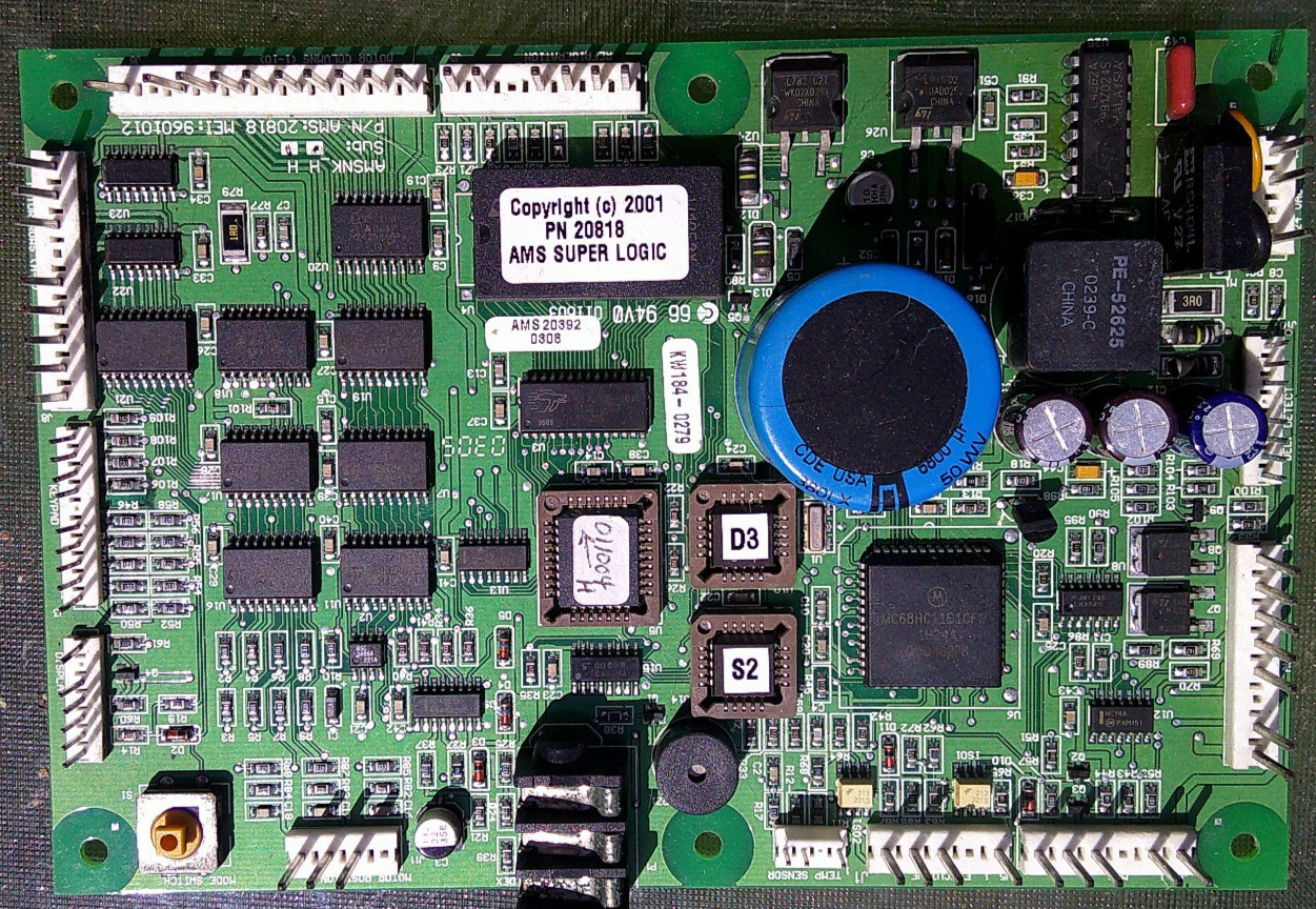AMS Sensit 1 Super Logic Main Board As Is Please Read Description Free Shipping
