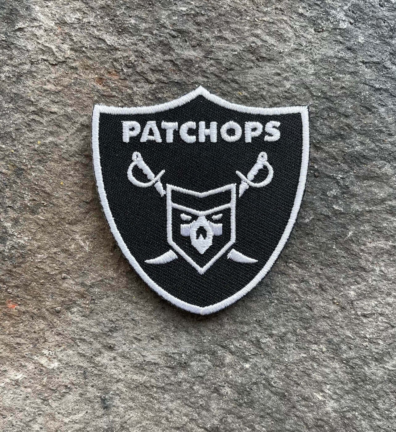 PatchOps Raiders Embroidered Morale Patch