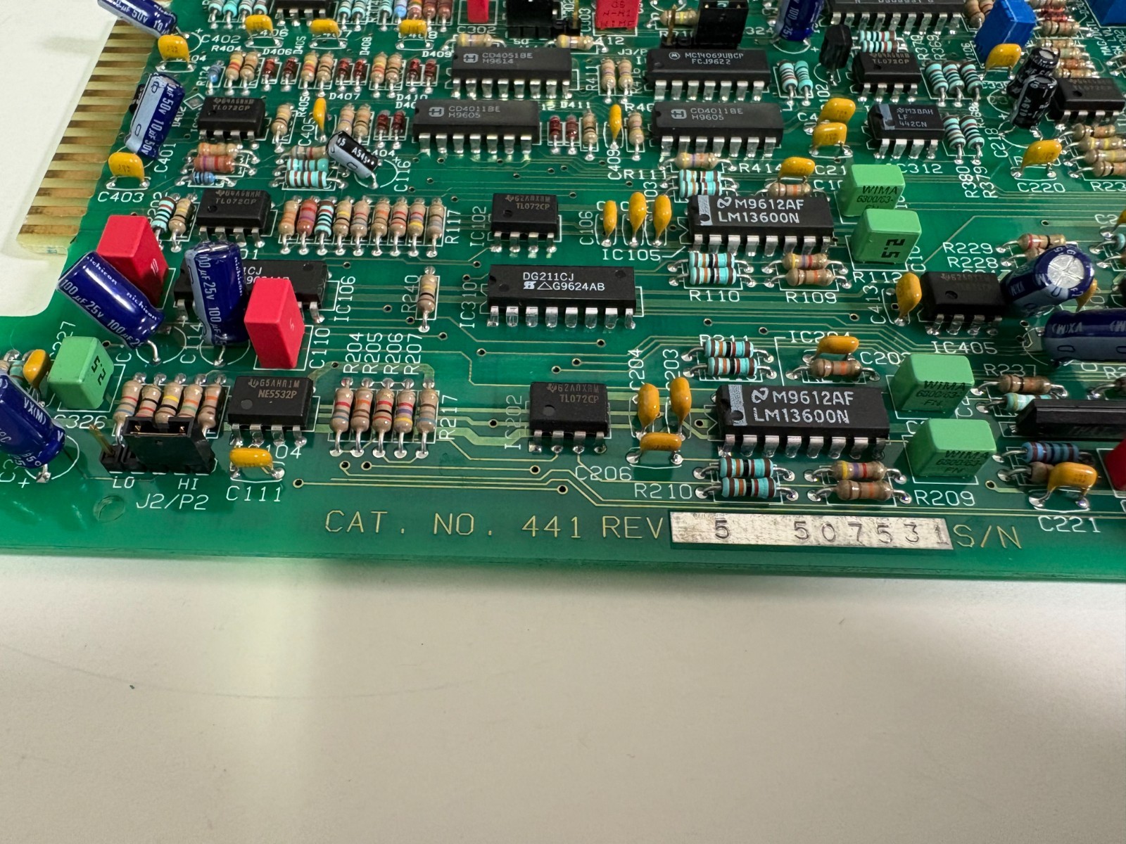 Dolby CP65 Cat. No. 441 Surround Equalization, Subwoofer ＆ SR•D Interface Card