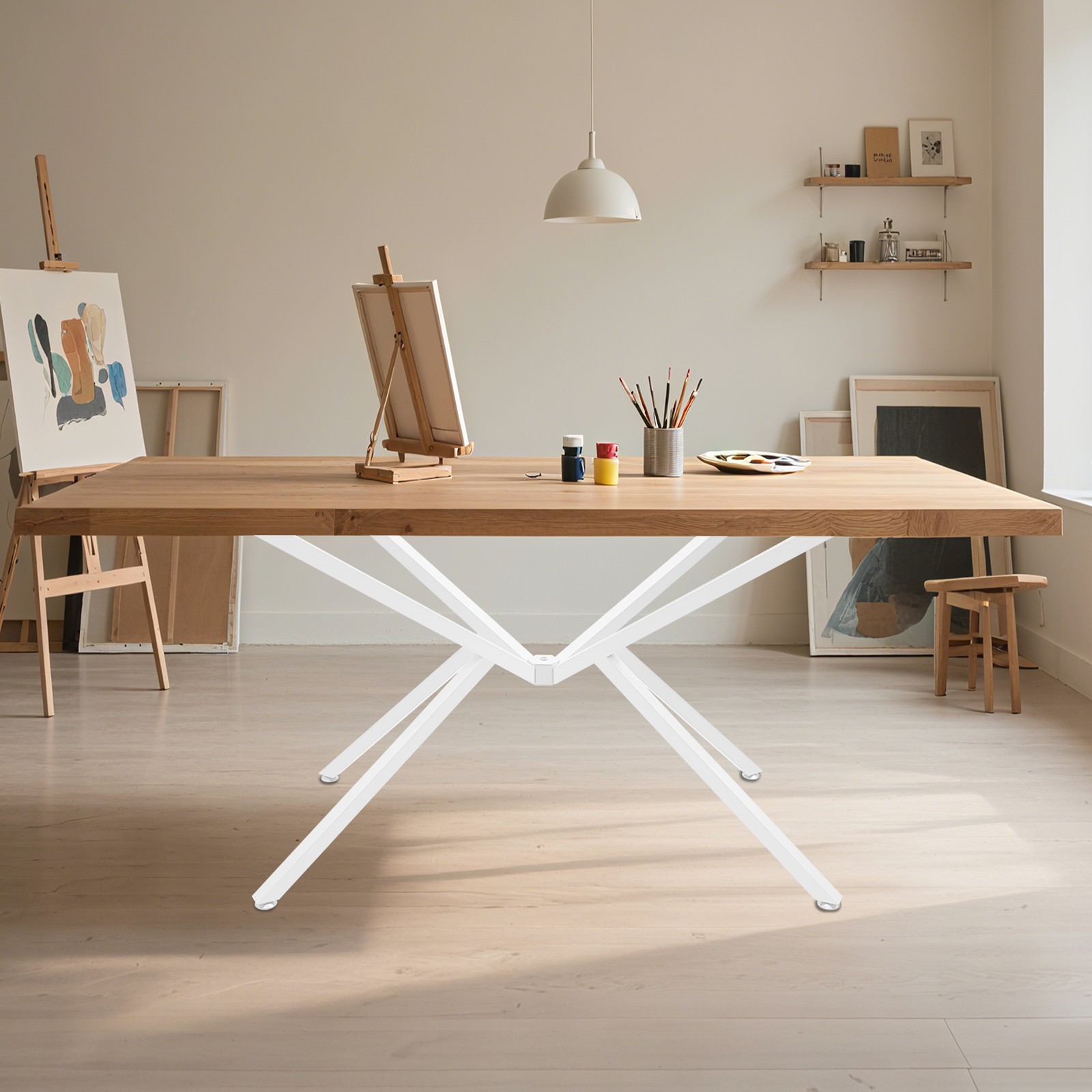 Metal Table Legs Table Crossed-leg Modern Dining Table Legs Furniture Legs