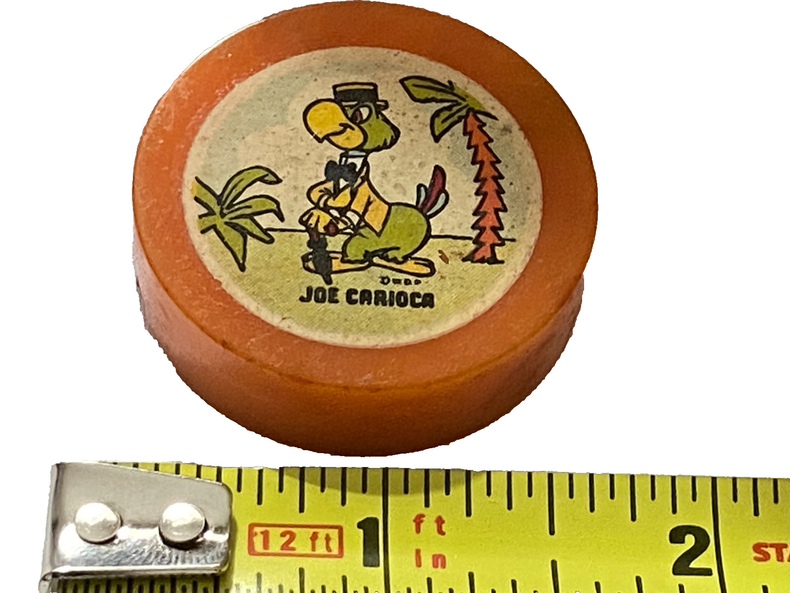 Vintage Joe Carioca Bakelite Pencil Sharpener Disney