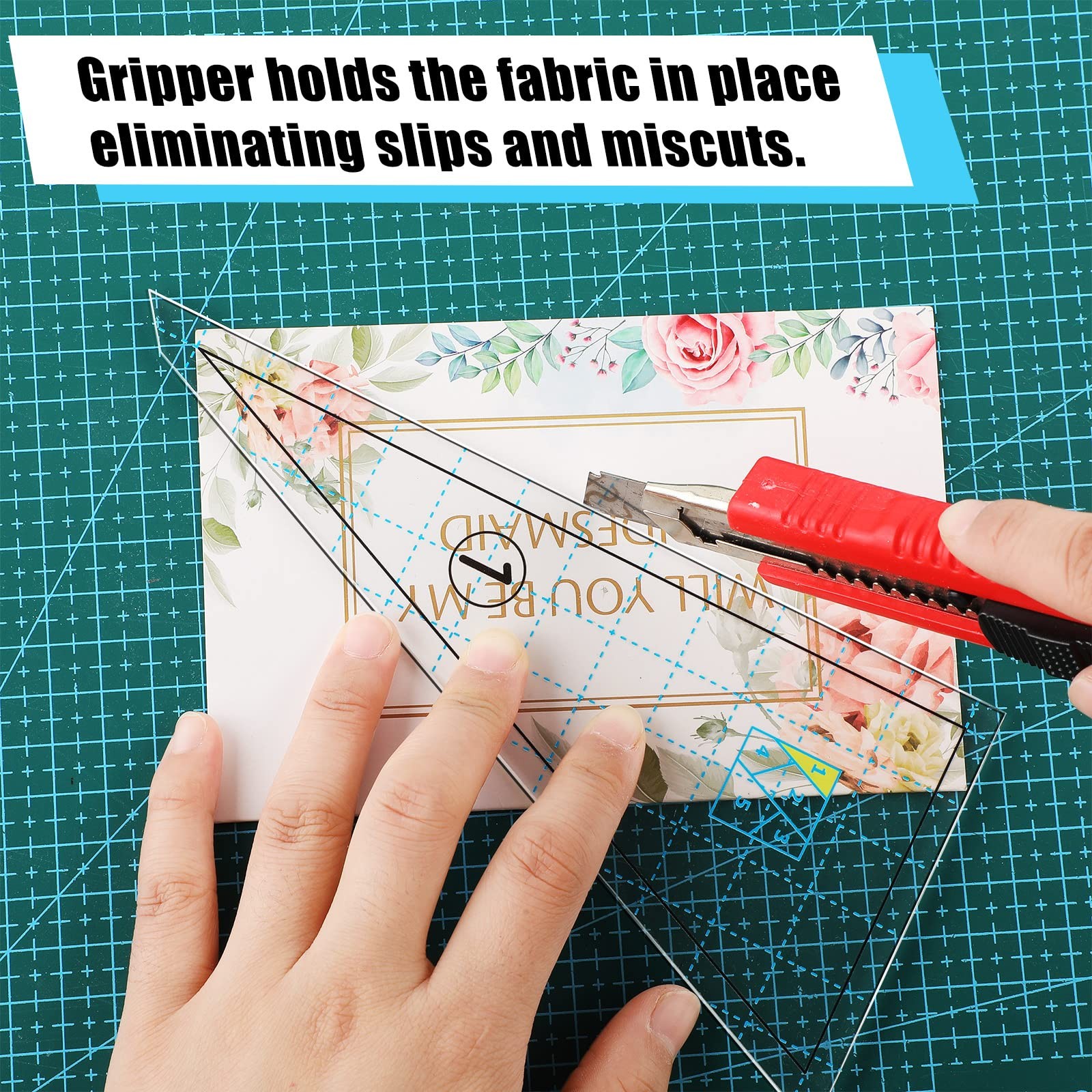 Quilting Template Set Acrylic Cutting Templates for Sewing Machine