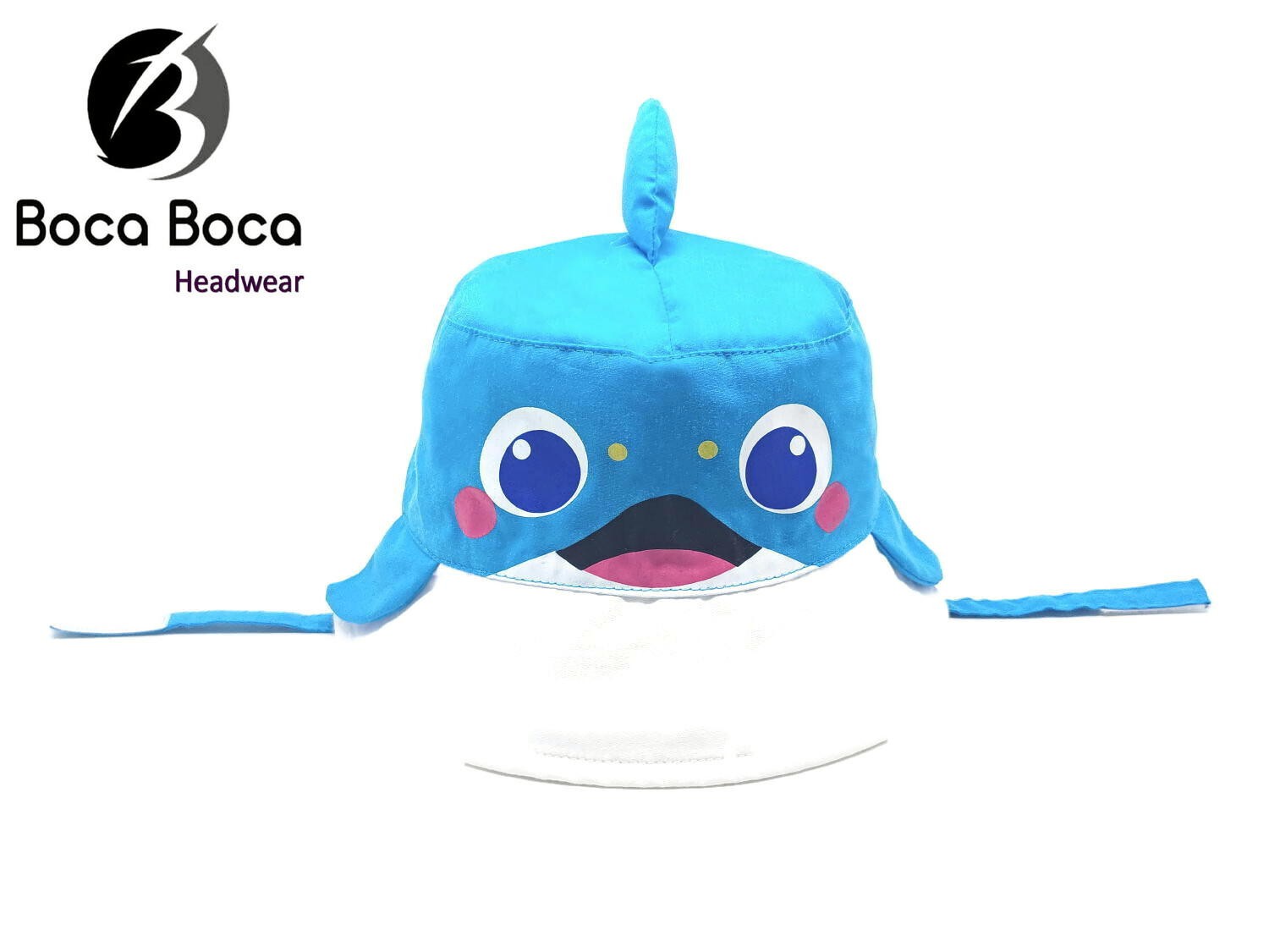 Lucky 7 USA UV Protected Dolphin Bucket Hat with Chin Strap