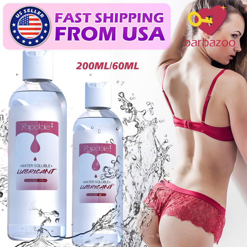 FAPDALE Personal Lube Water Based Long Lasting Safe Sex Lubricant for-Women Men