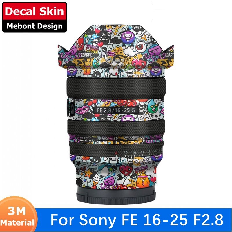 Decal Skin For Sony FE 16-25mm F2.8 G Lens Sticker Vinyl Wrap Film Coat SEL1625G