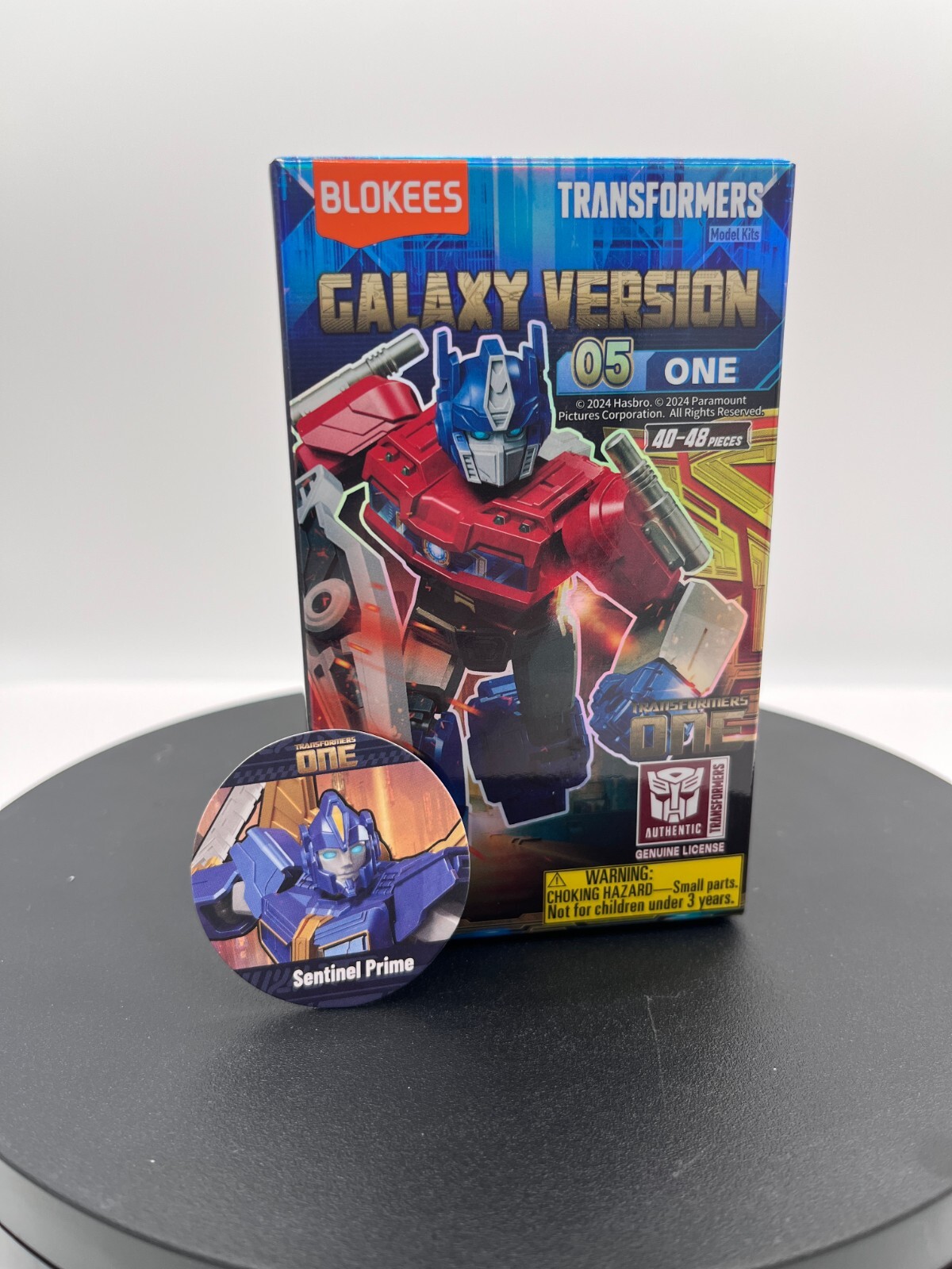Blokees Transformers One Galaxy Version Vol. 05 Model Kit - Sentinel Prime - New