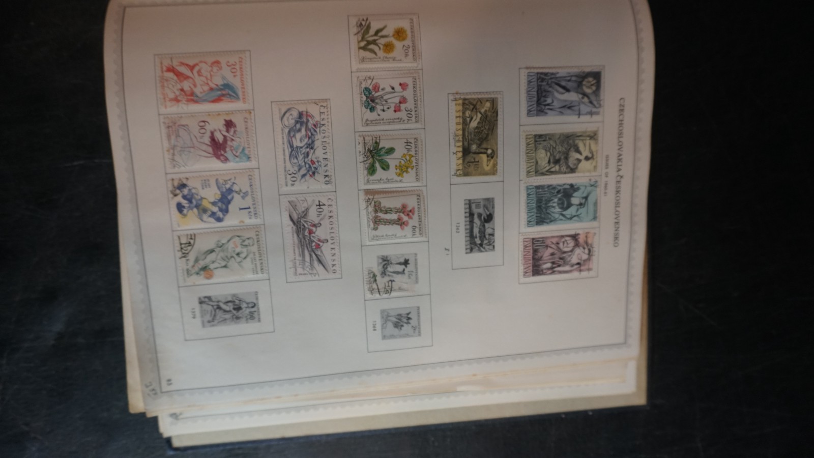 Czechoslovakia nice collection in album