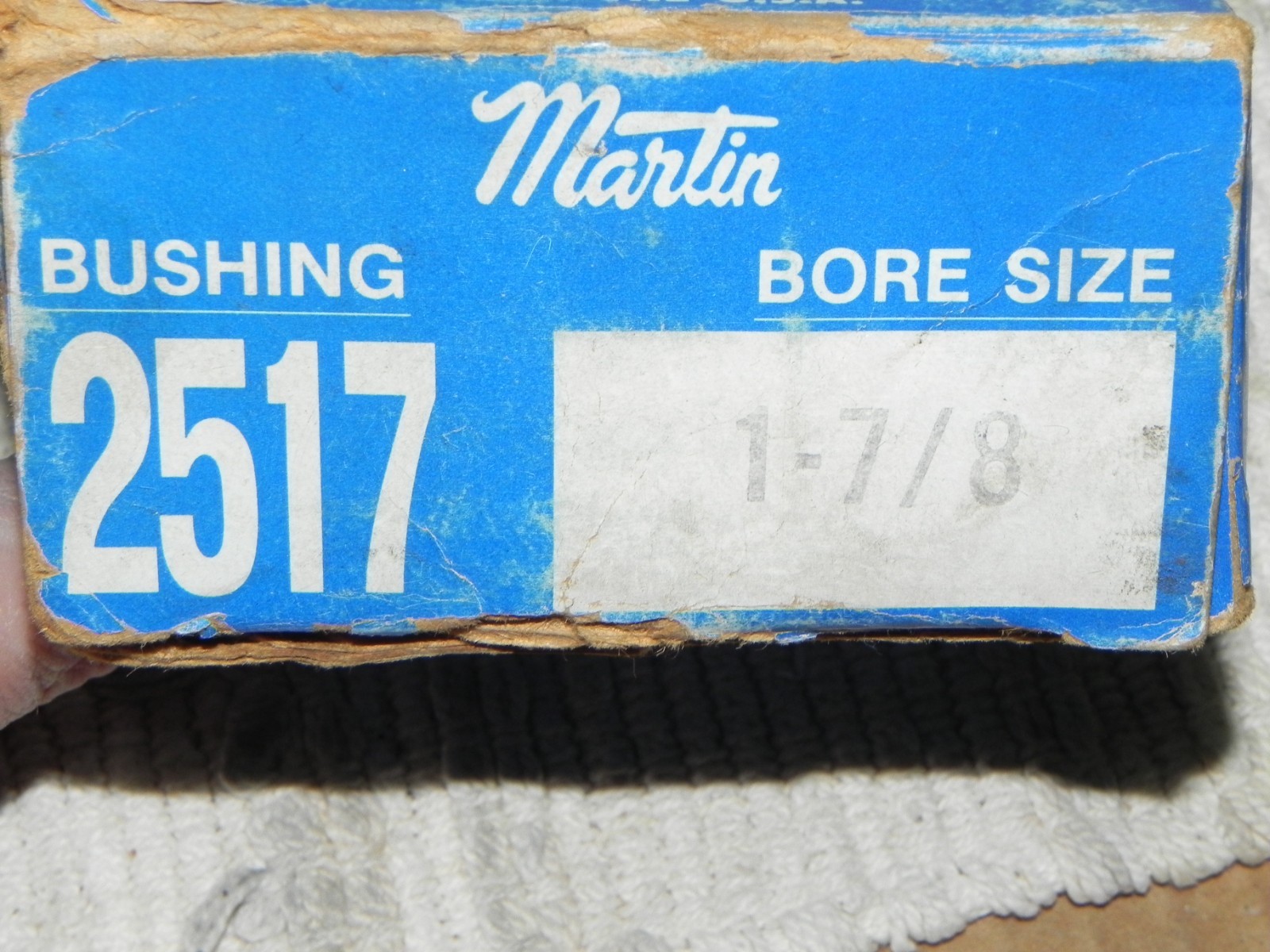 Martin 2517 Split 1-7/8" Flush-mounting Taper-Lock bushing- No Hardware