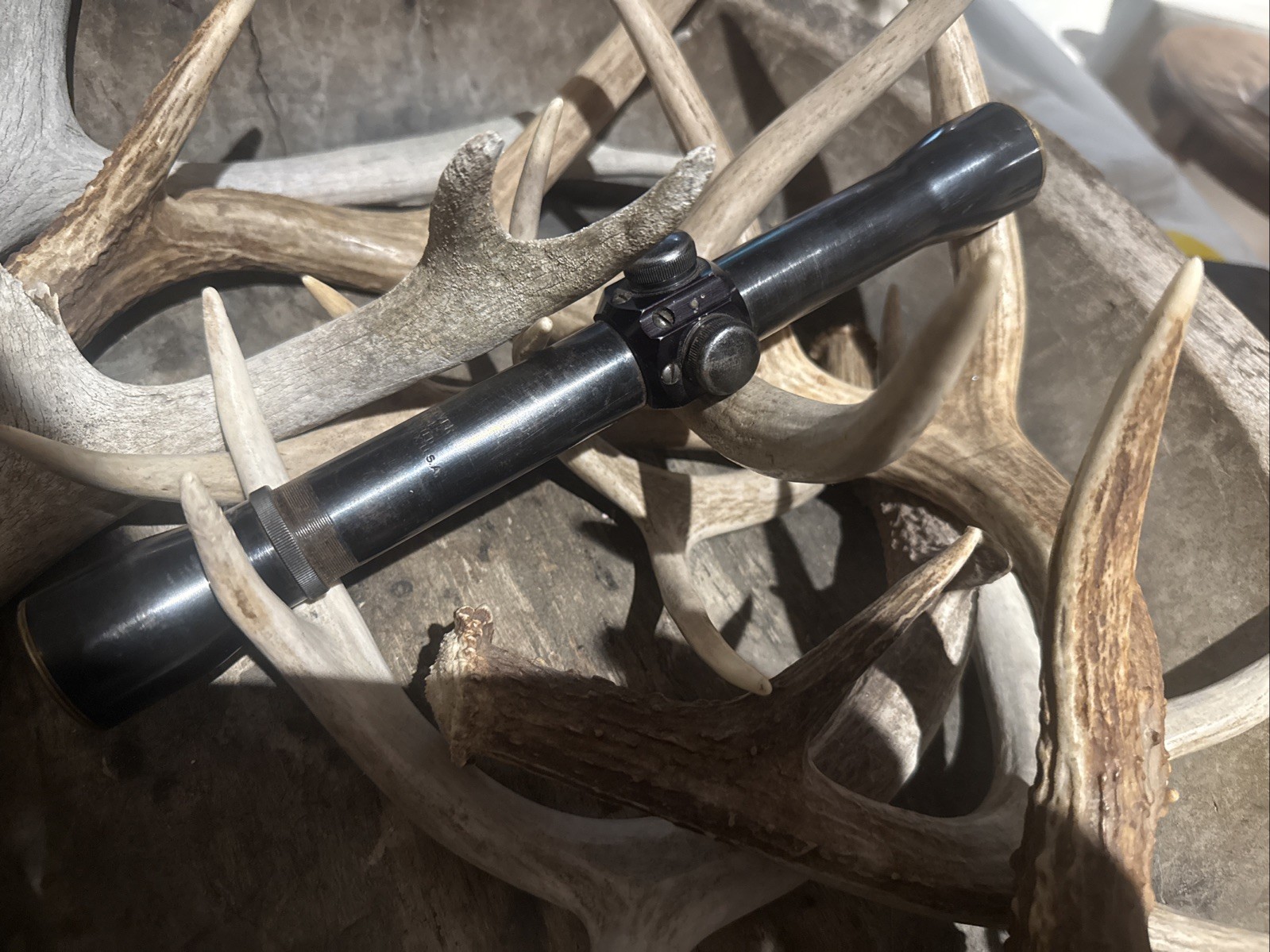 Vintage Weaver K4 4x Rifle Scope Clear Optics El Paso Texas USA Free Shipping