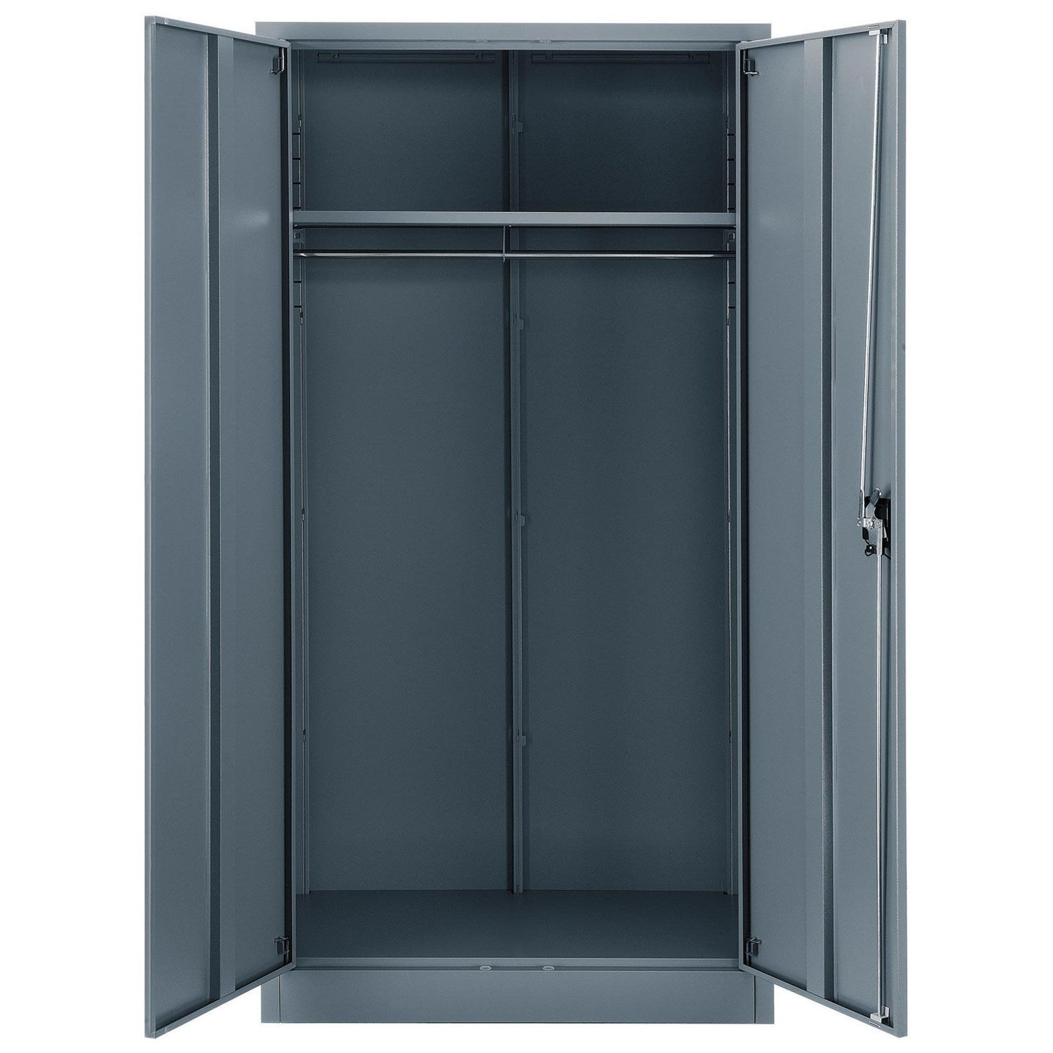 Global Industrial Assembled Wardrobe Cabinet 36x18x72 Gray