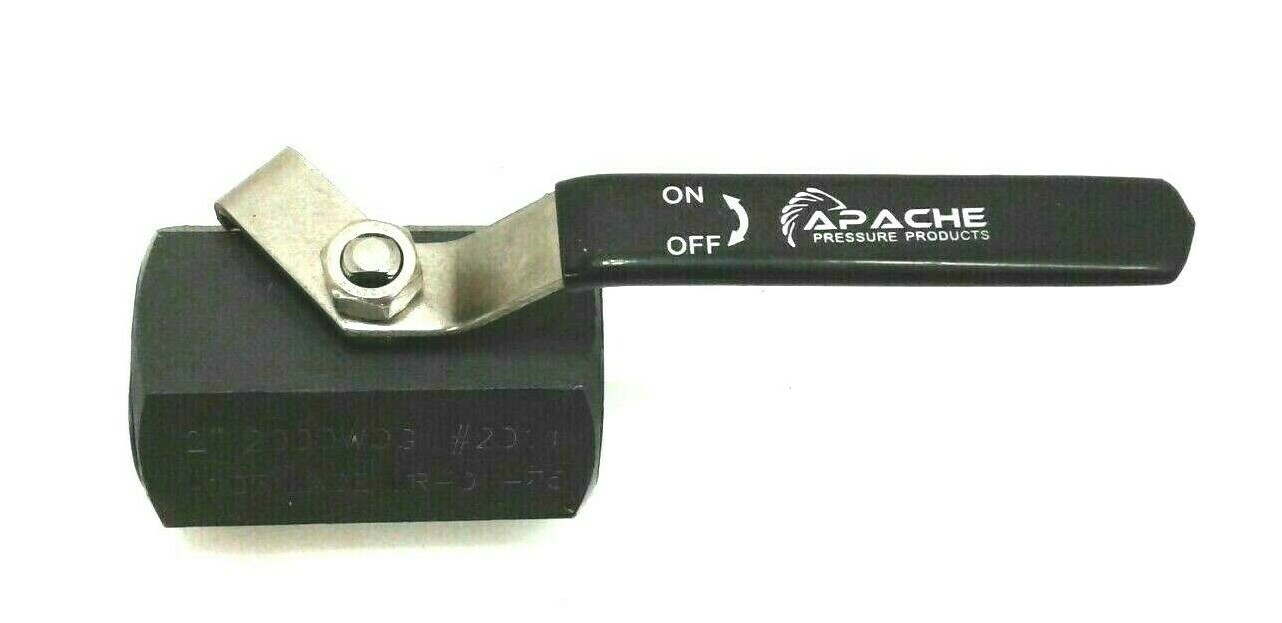 Apache Pressure Products 2" On/Off Valve  A105, NACE, MR-01-75, 2000WOG