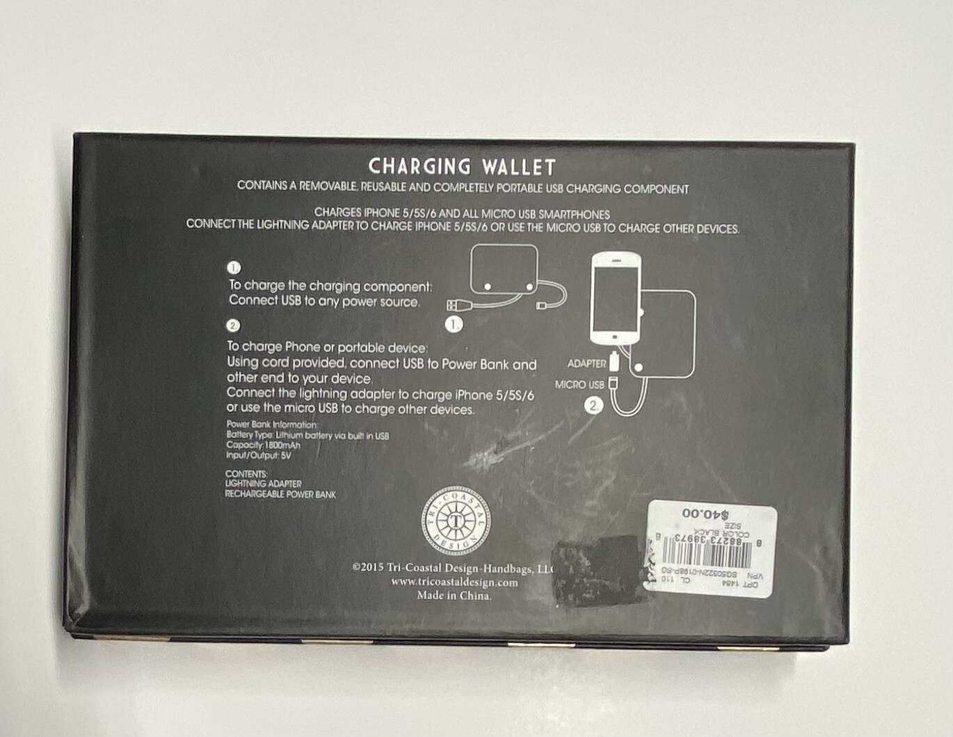 Charging Wallet.