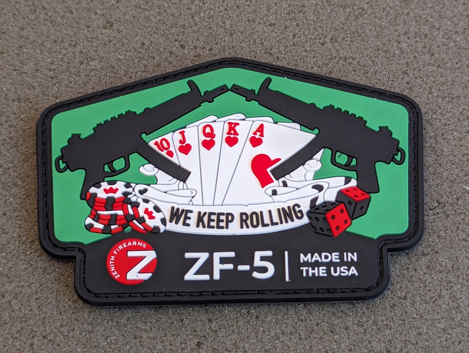 Zenith Firearms "We Keep Rolling" Patch SHOT SHOW 2025